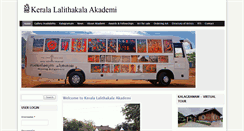 Desktop Screenshot of lalithkala.org
